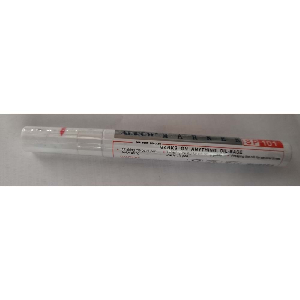 ARROW MARKER DEMİRCİ KALEMİ STANDART BEYAZ