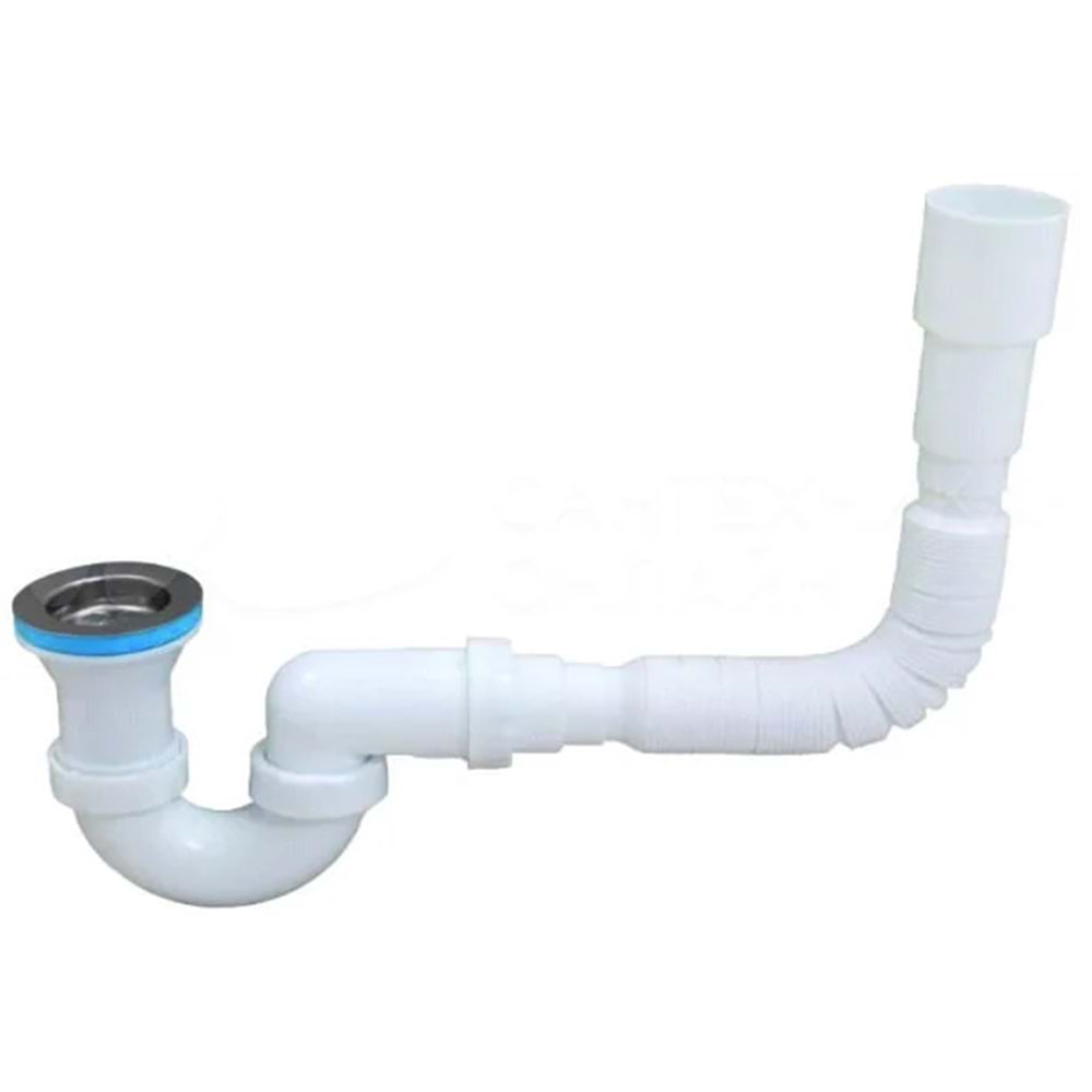 DUŞ DEVEBOYNU KÖRÜKLÜ 50 MM 1620 BEYAZ NOVA