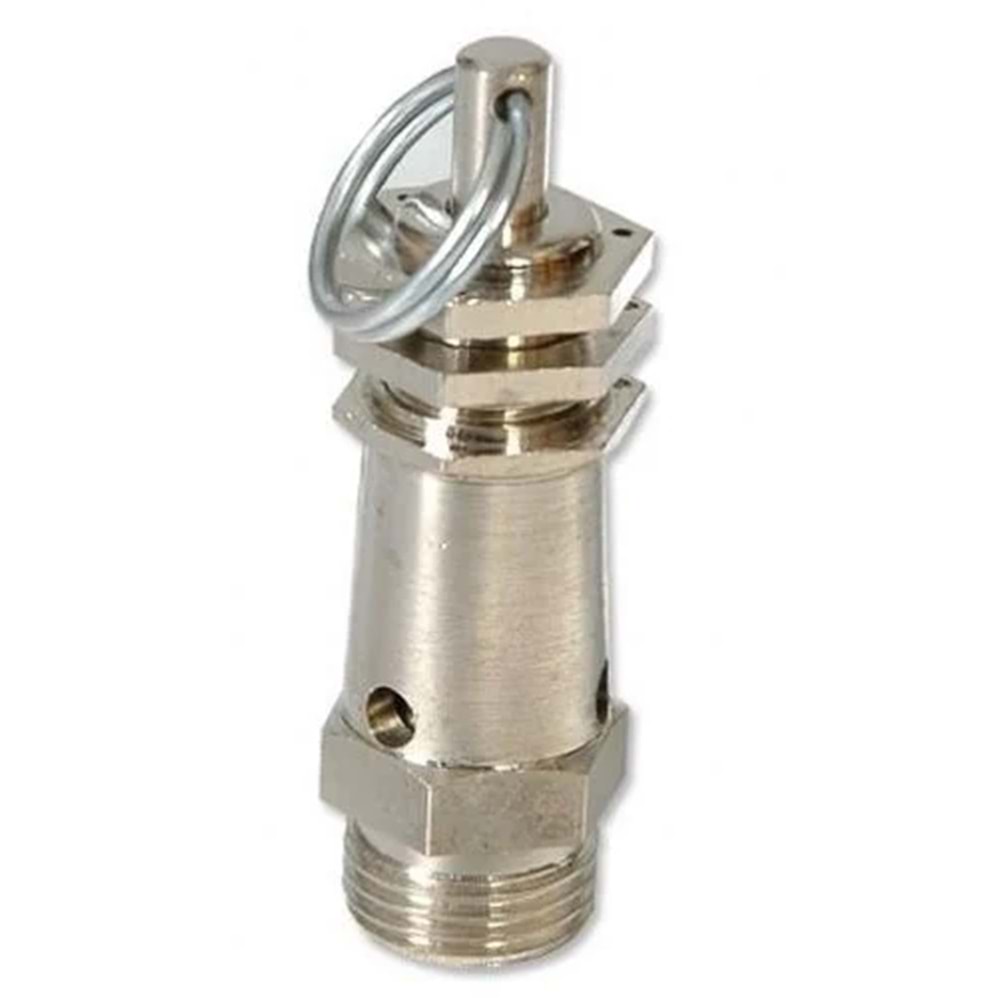 MAR-TEK-TDS HAVA ATAN BASINÇ VALFİ 1/2*10 BAR SİLVER