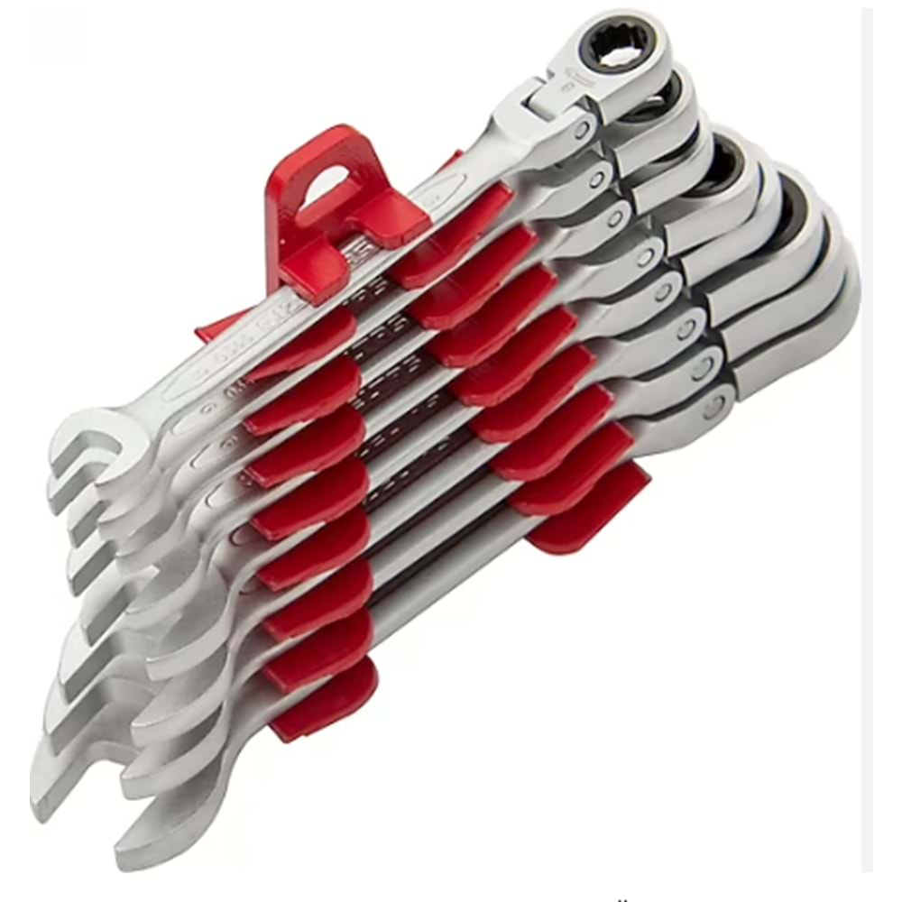 BOLYONO ANAHTAR SET DÜZ-YILDIZ 6 PARÇA 6-17 MM KROM S TOOLS