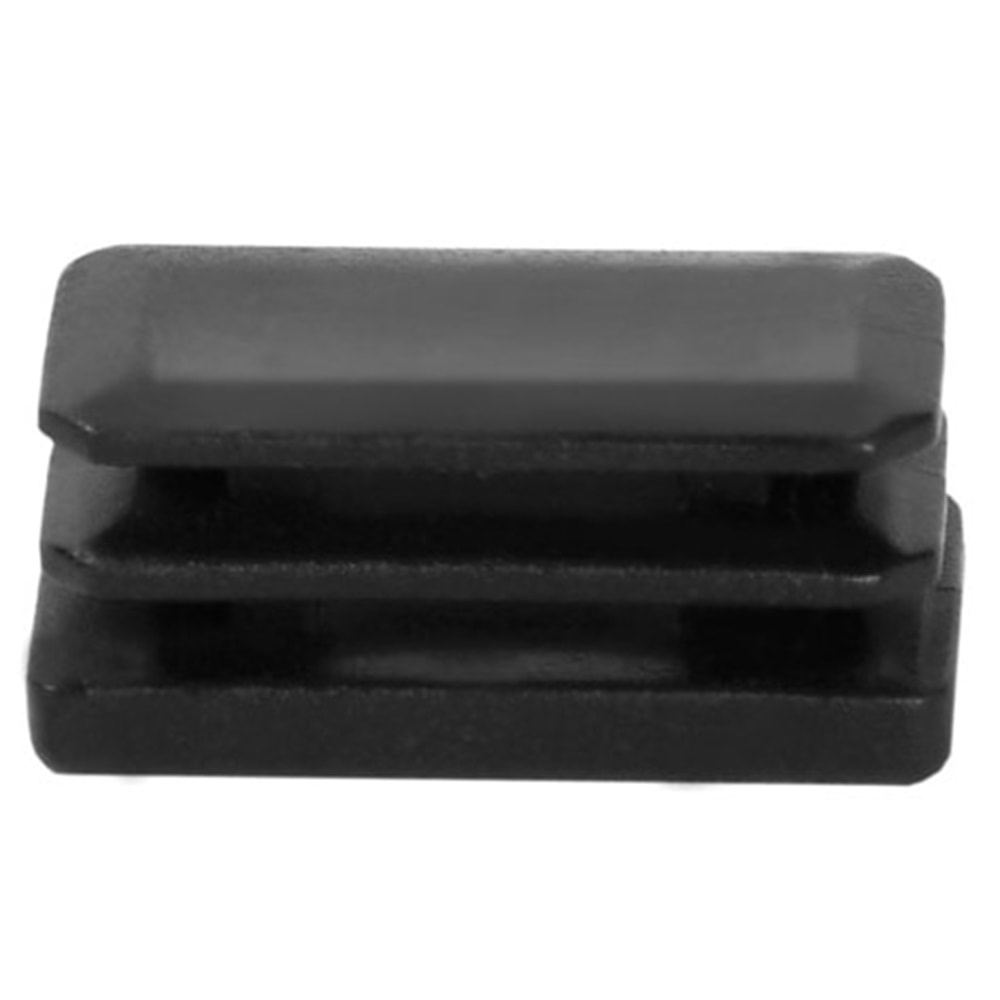 İÇ TAPA-DÜZ PROFİL TAPASI DİKDÖRTGEN 40*30 MM SİYAH