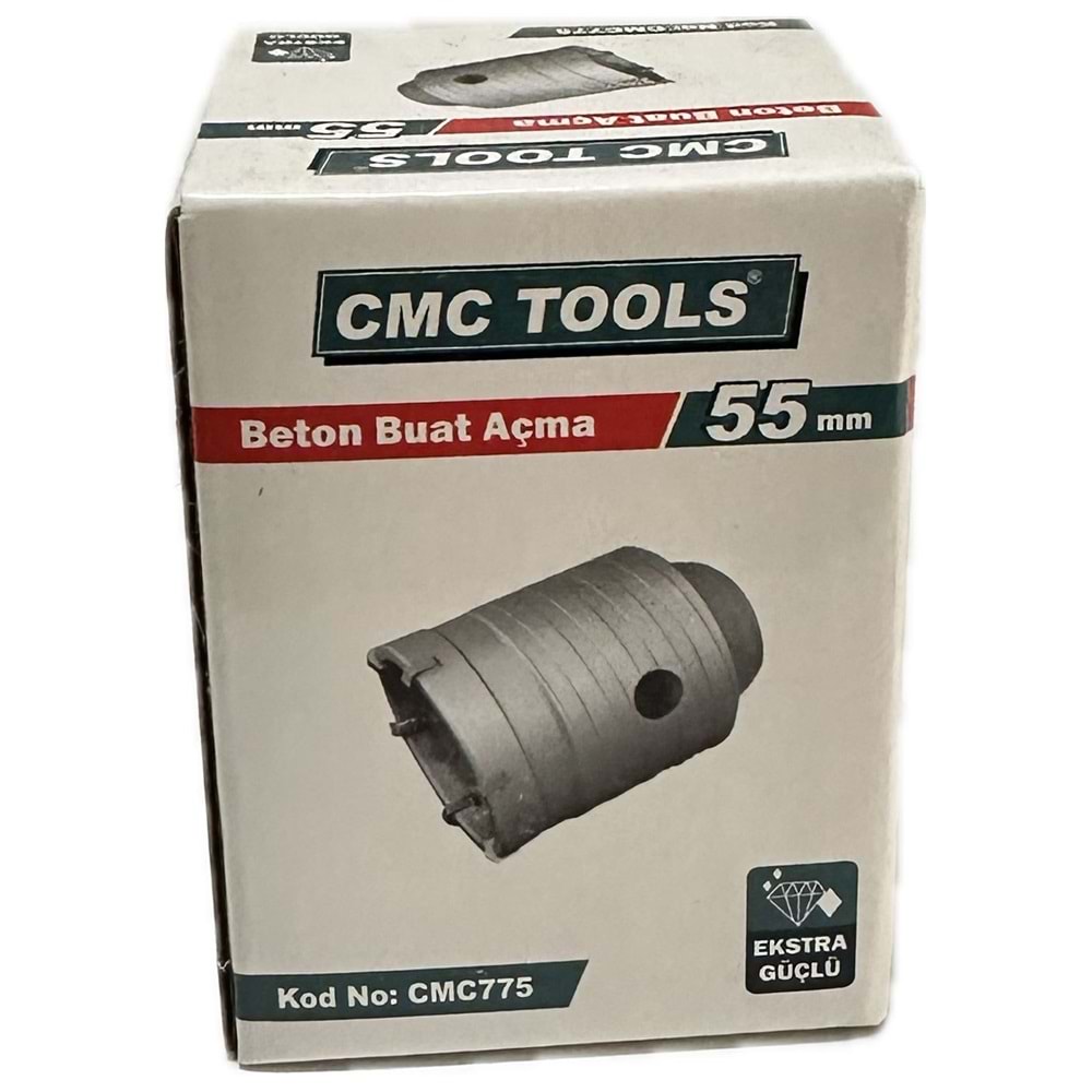 CMC KOLSUZ PANÇ BETON DELME 55 MM KROM