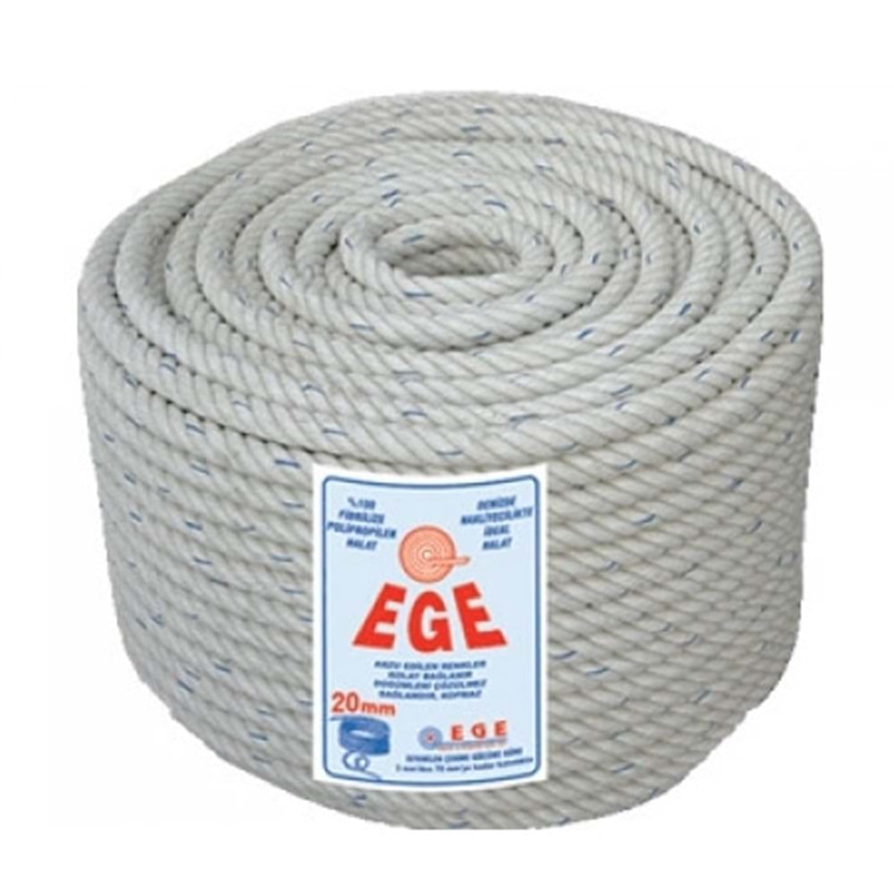 EGE NAYLON HALAT 6 MM RENKLİ