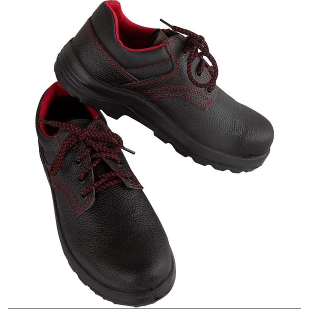 İŞ AYAKKABISI DERİ İPLİ NO:42 SİYAH PARS