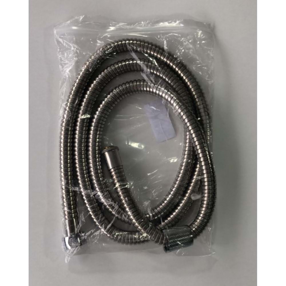 DUŞ HORTUMU KUTULU EKO 1/2-1/2 140 CM KROM ŞSN