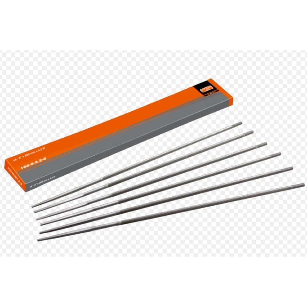 MOTOR EĞESİ YUVARLAK 8'*200*4.0MM SİYAH BAHCO