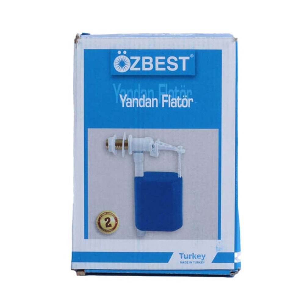 NİYAGARA TOPU YANDAN PLASTİK STD BEYAZ ÖZBEST