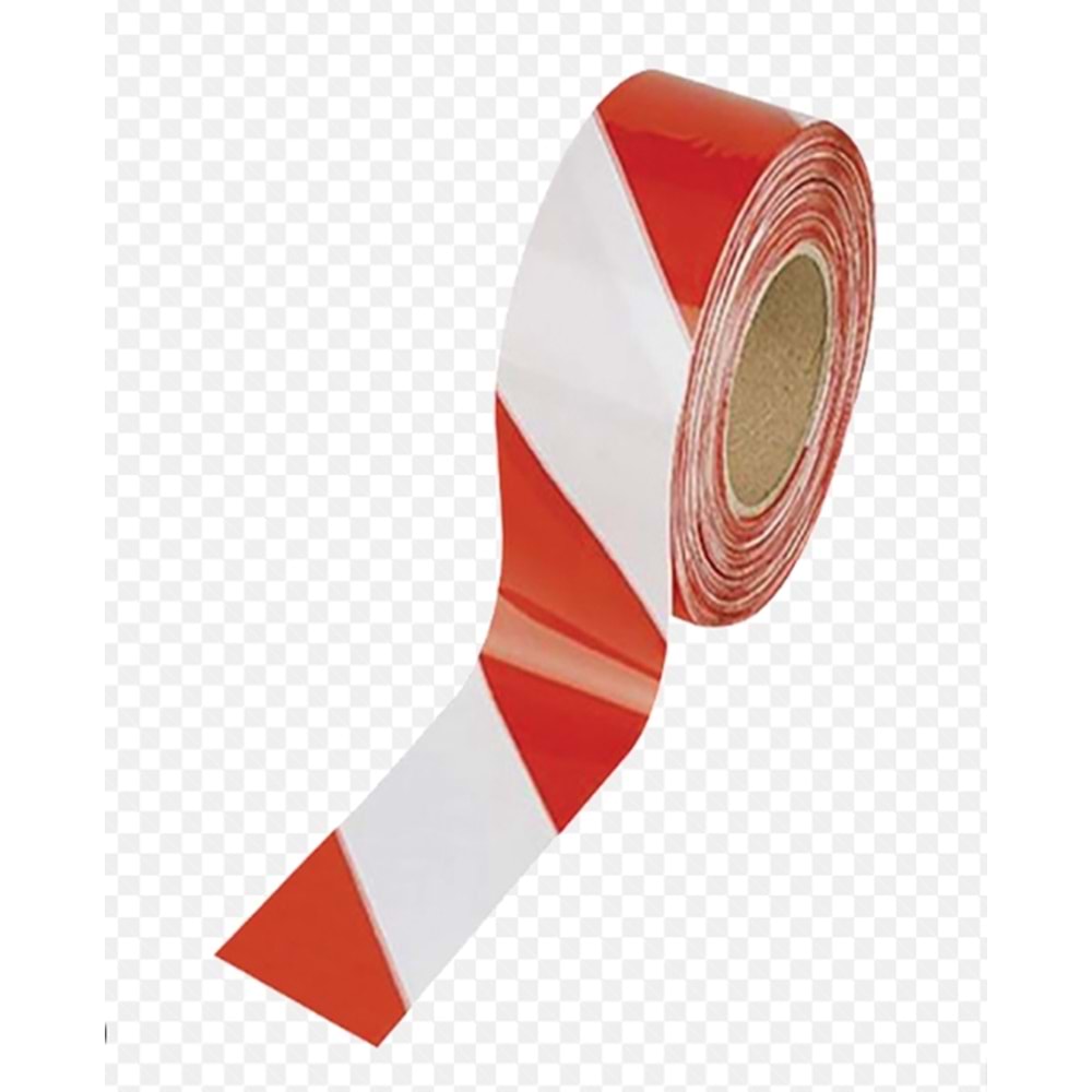 İKAZ BANDI KÜÇÜK 65 MM*50 MT KIRMIZI-BEYAZ GÜLAL