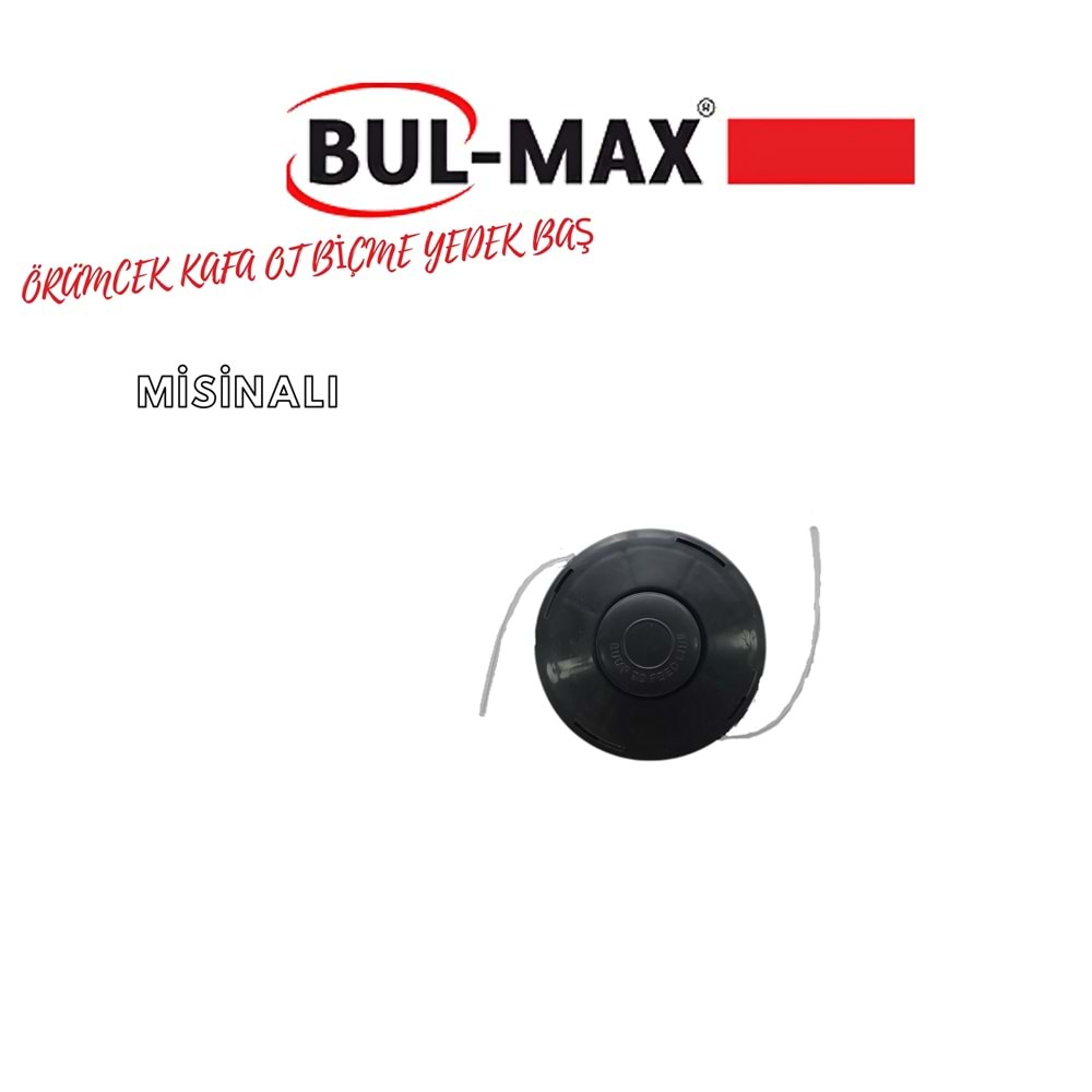 BUL-MAX -TÜMSAN ÖRÜMCEK KAFA OT BİÇME YEDEK BAŞ MİSİNALI KROM