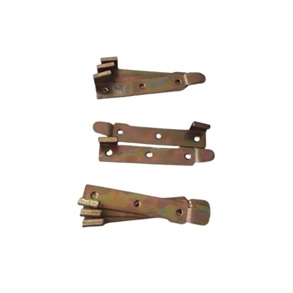 ERSAN ROLAKSI KARYOLA DEMİRİ SET 4'LÜ 12 CM SARI