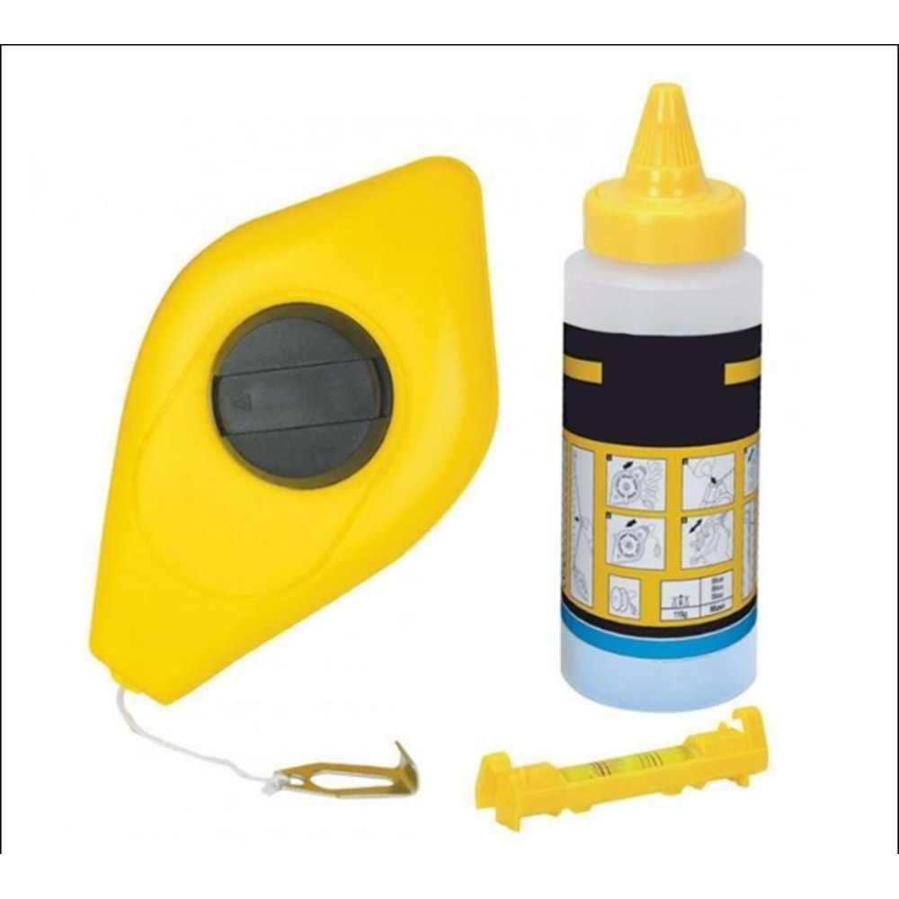 ÇİRPİ İPİ BOYALI TERAZİLİ 100/30 M SARI KUPA