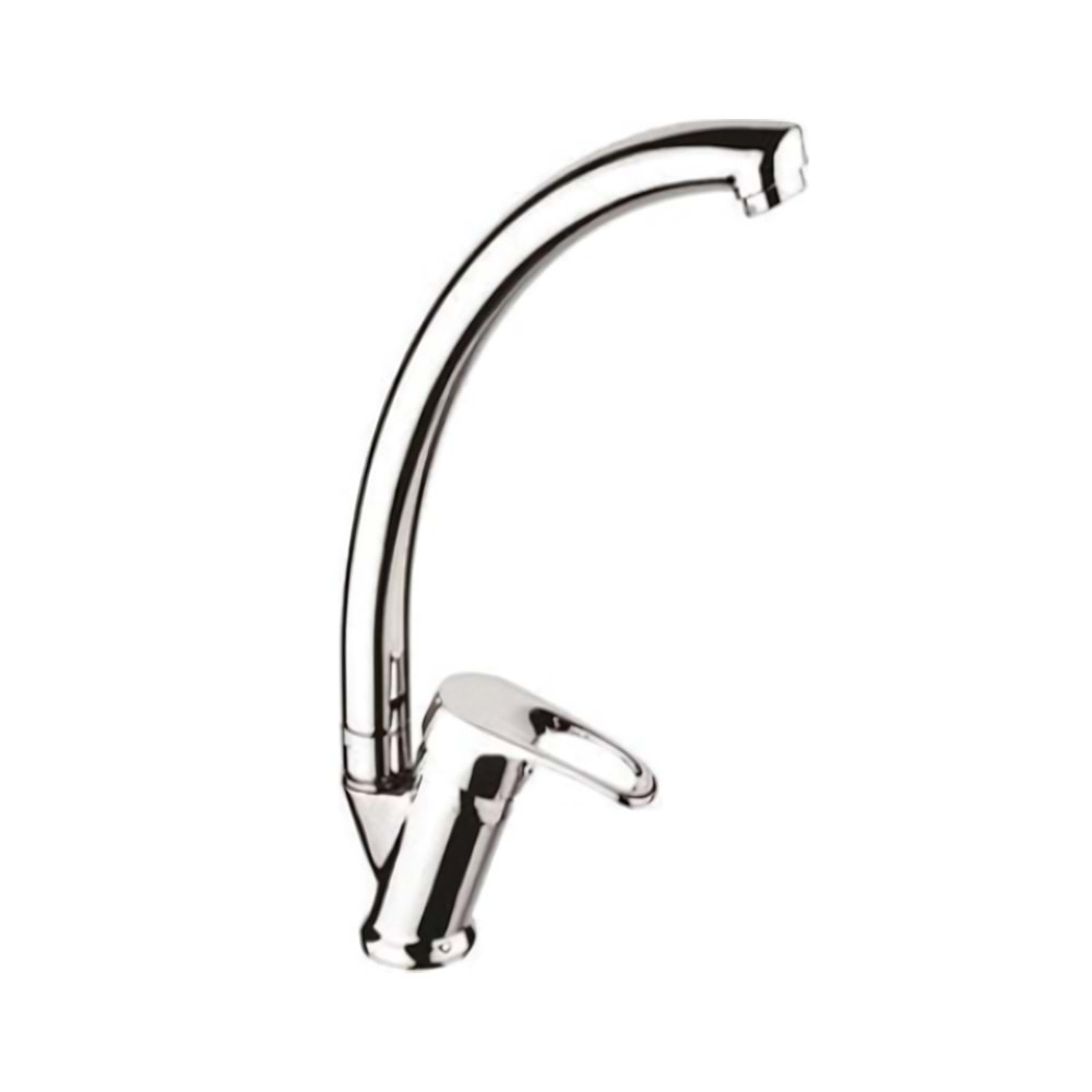 Y.A.Ş KLASİK KUĞU MİX LAVABO ÇEŞMESİ TM005 KROM