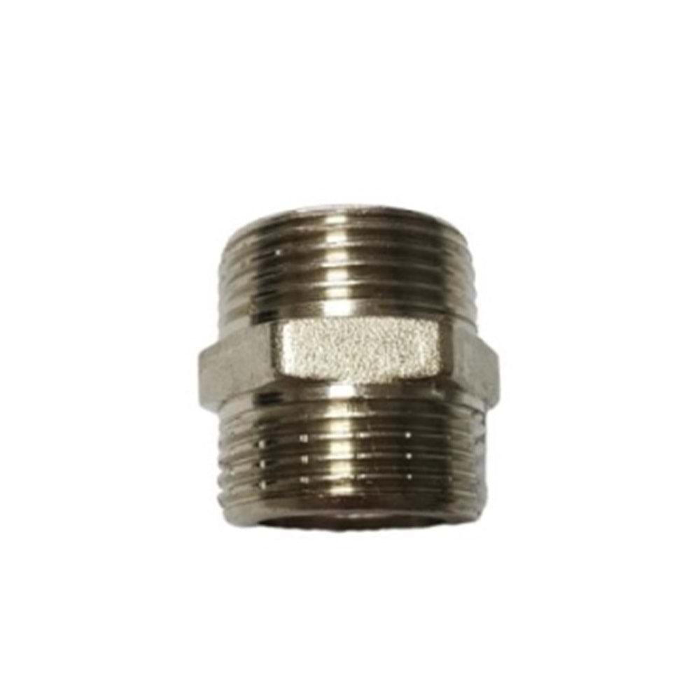 PİRİNÇ KROM NİPEL 3/4 İNÇ SARI