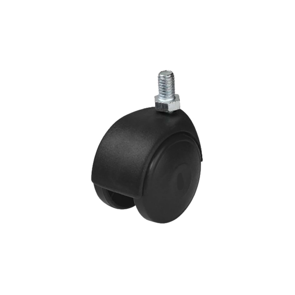 HTS VİDALI KOLTUK TEKERİ 40 MM SİYAH