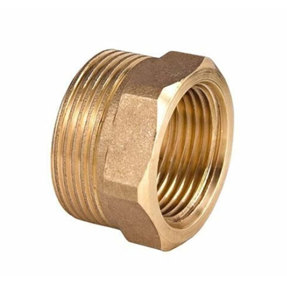 PİRİNÇ KROM BUŞ 1*3/4 SARI