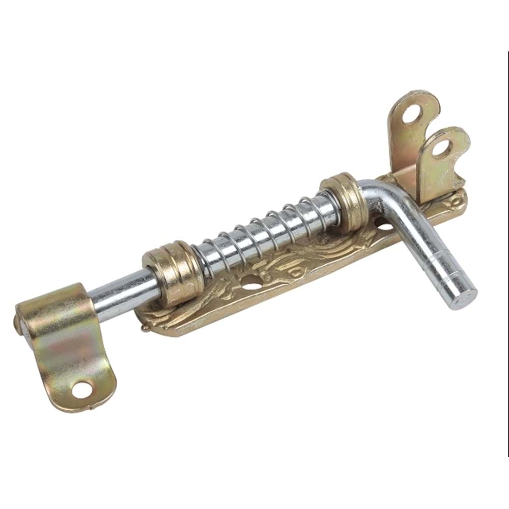 MAVZER SÜRGÜ YAYLI FERFORJE 10 CM SARI ER-SA