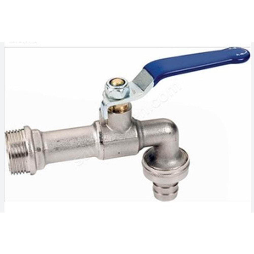 BAHÇE ÇEŞMESİ UÇ 3/4 1/2'' KROM Y.A.Ş+MARMARA