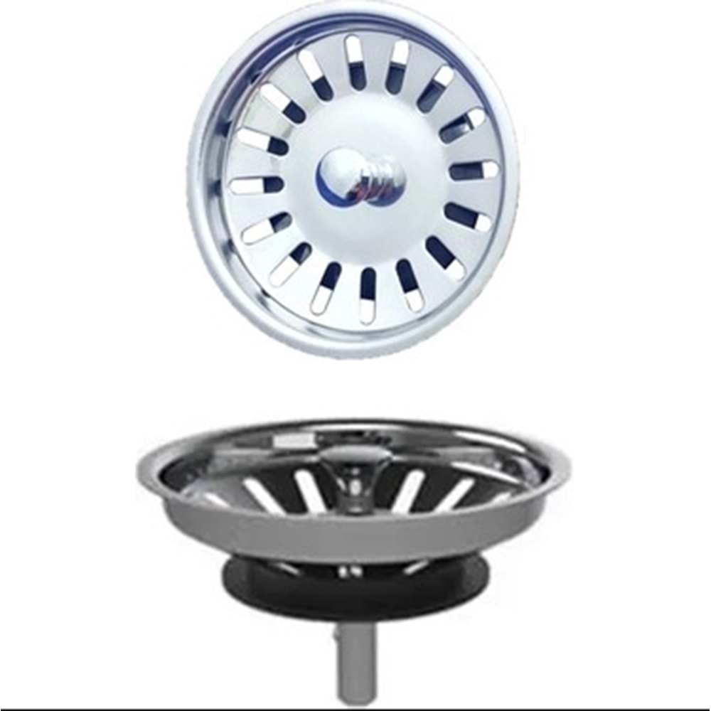 TEKNE SÜZGECİ ÇÖPMAK 80 MM KROM