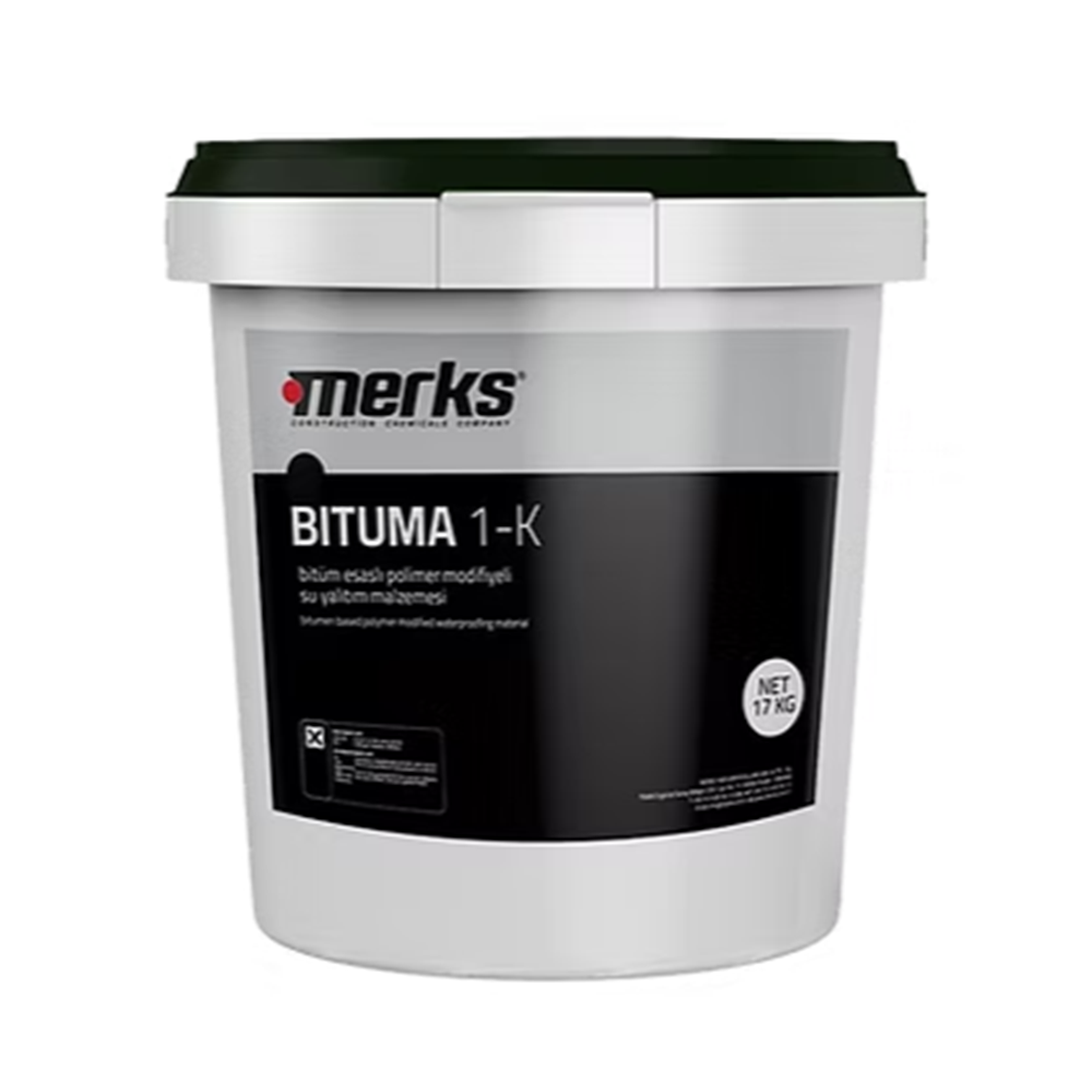 SIVI MEMBRAN-BİTUMA 1K-17 KG-MERKS-SİYAH
