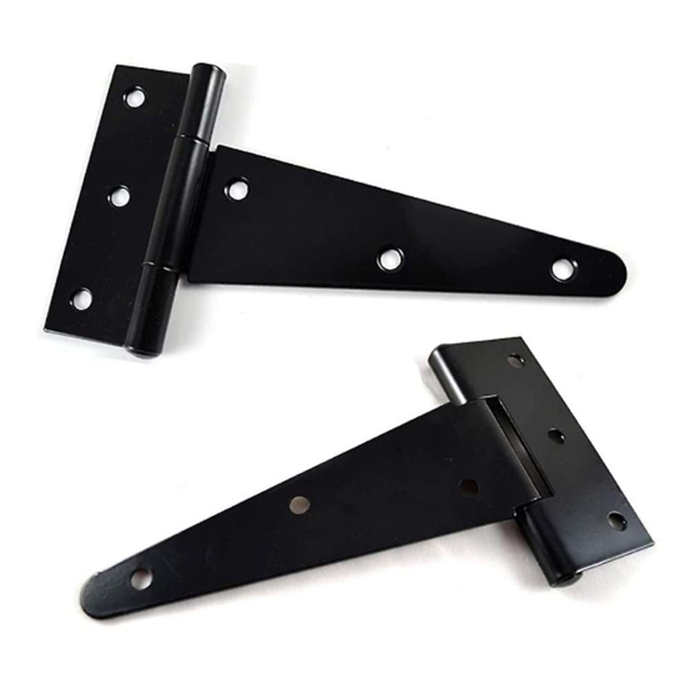 ÇKN KALIN T MENTEŞE 10 İNÇ 25 CM SİYAH