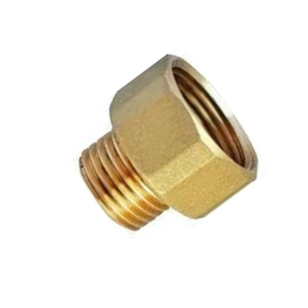LÜLE PİRİNÇ KROM BUŞ 1*3/4 SARI