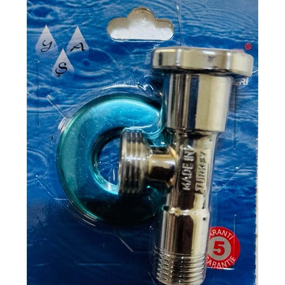 Y.A.Ş GONCA ÇEVİRMELİ ARKO VANA 1/2*3/4 KROM