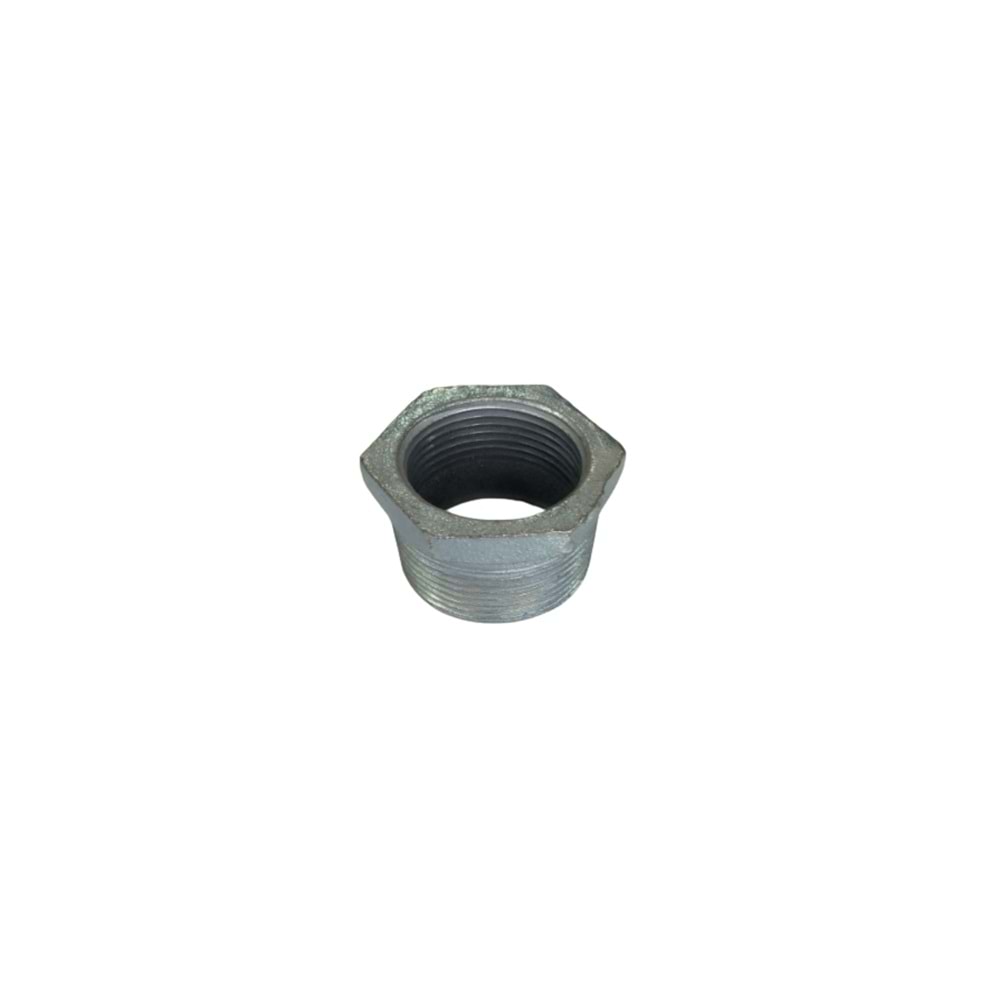 ÇERMİK GALVANİZ BUŞ 3*1 İNÇ SİLVER