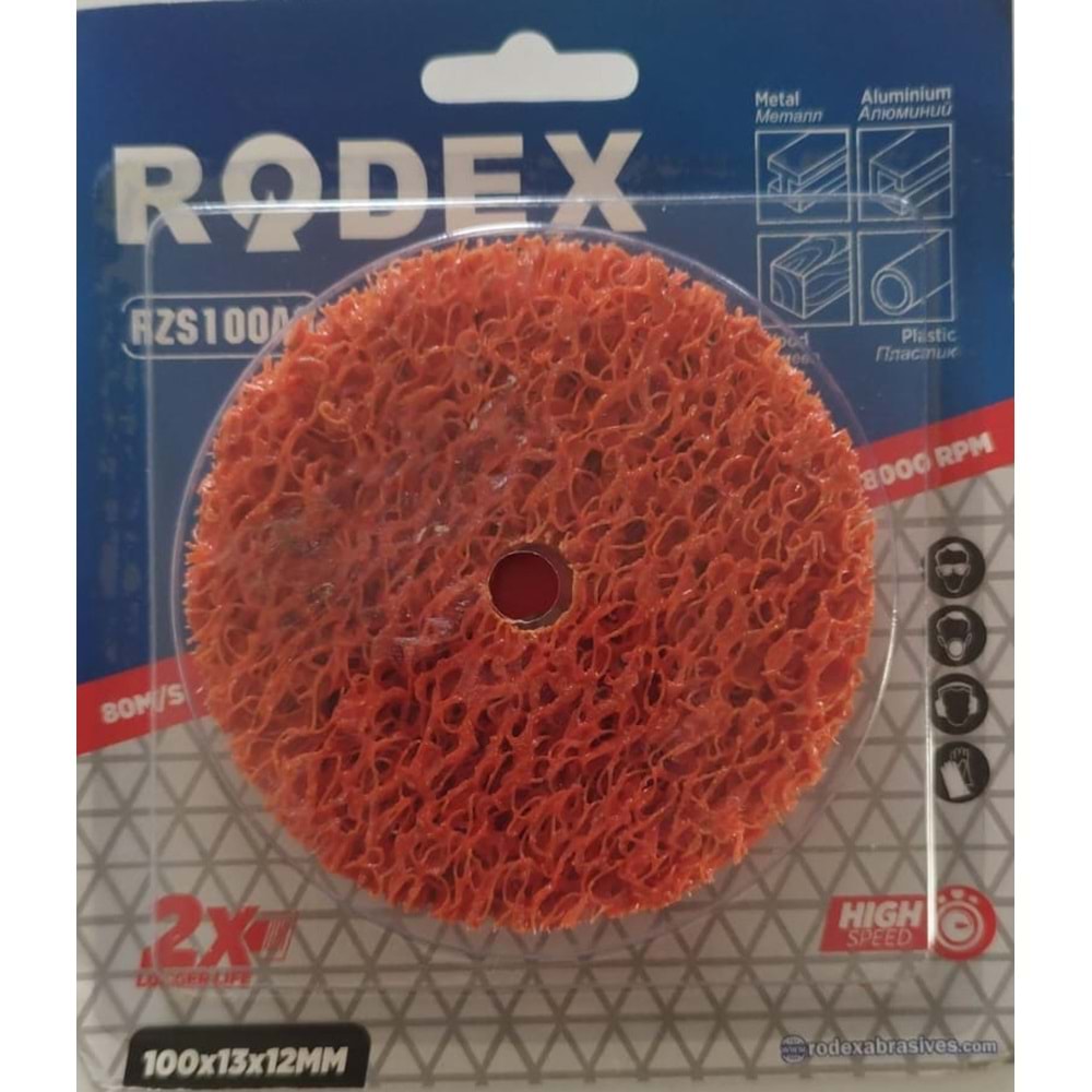 POLİSAJ KAUÇUK PARLATMA-PAS-BOYA-100*13*12 MM-RODEX RZS100A0