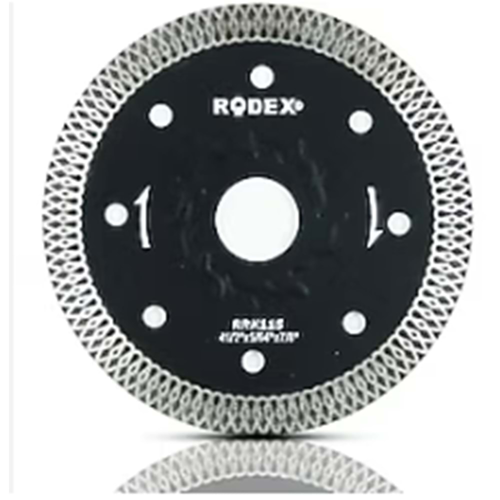 SERAMİK KESME TEPSİ-ULTRA SLİM-180 MM-RODEX-SİYAH RRK180