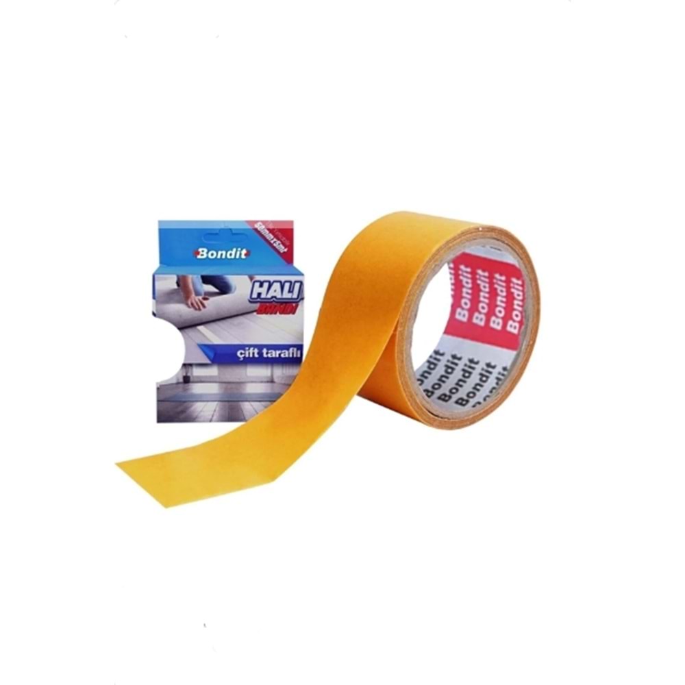 BONDİT HALI BANDI 50 MM*5 MT SARI
