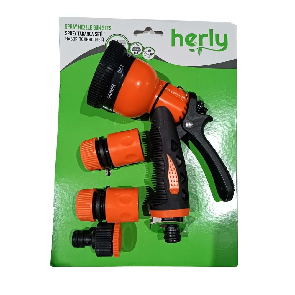 SU TABANCASI SET 4 PRÇ-8 FONKSİYON-1/2''-3/4''-HER