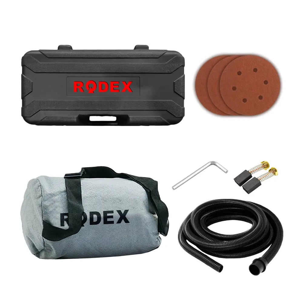 RODEX ZIMPARALAMA MAKİNESİ DUVAR ELEKTRİKLİ BMC 225 MM 900-2100 RPM 850W RDX3775