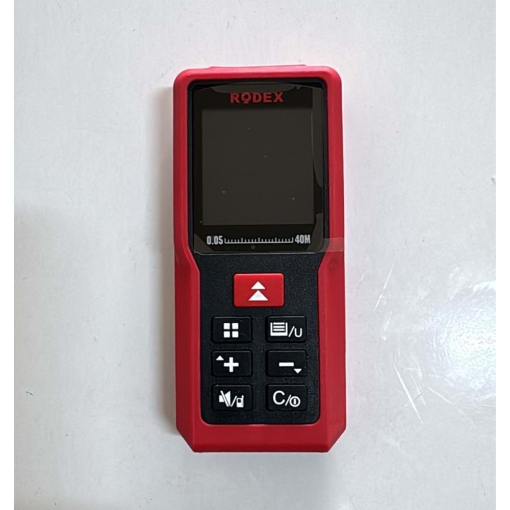 LAZER METRE-DİJİTAL-40 MT-RODEX-KIRMIZI RHT0903110040