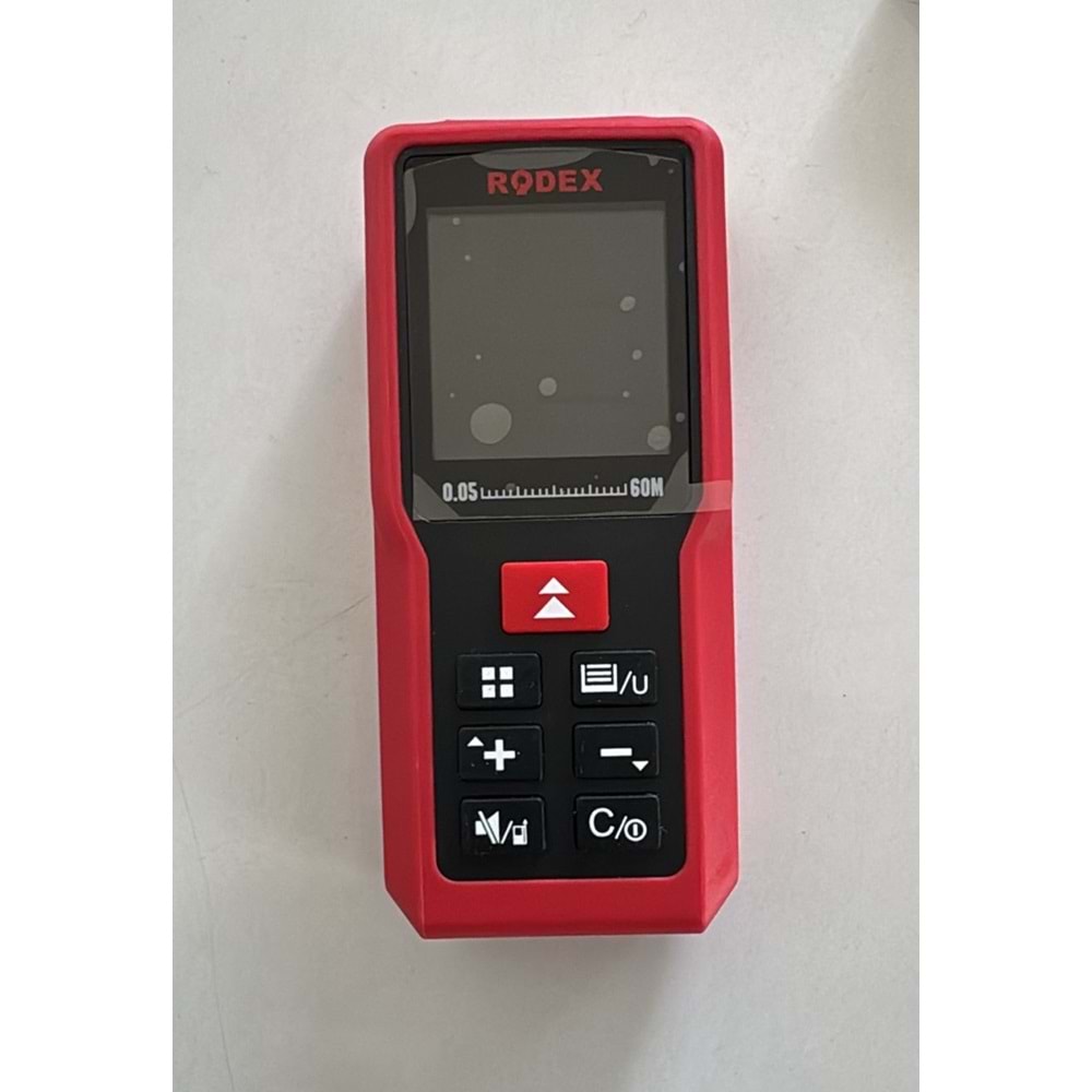 RODEX DİJİTAL LAZER METRE 60 MT KIRMIZI