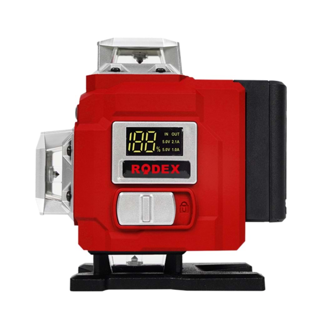 RODEX ÇİZGİLİ HİZALAMA LAZERİ 4D-16L LCD BATARYALI (WRL21630G)(1/10)RODEX-RHT0908170416