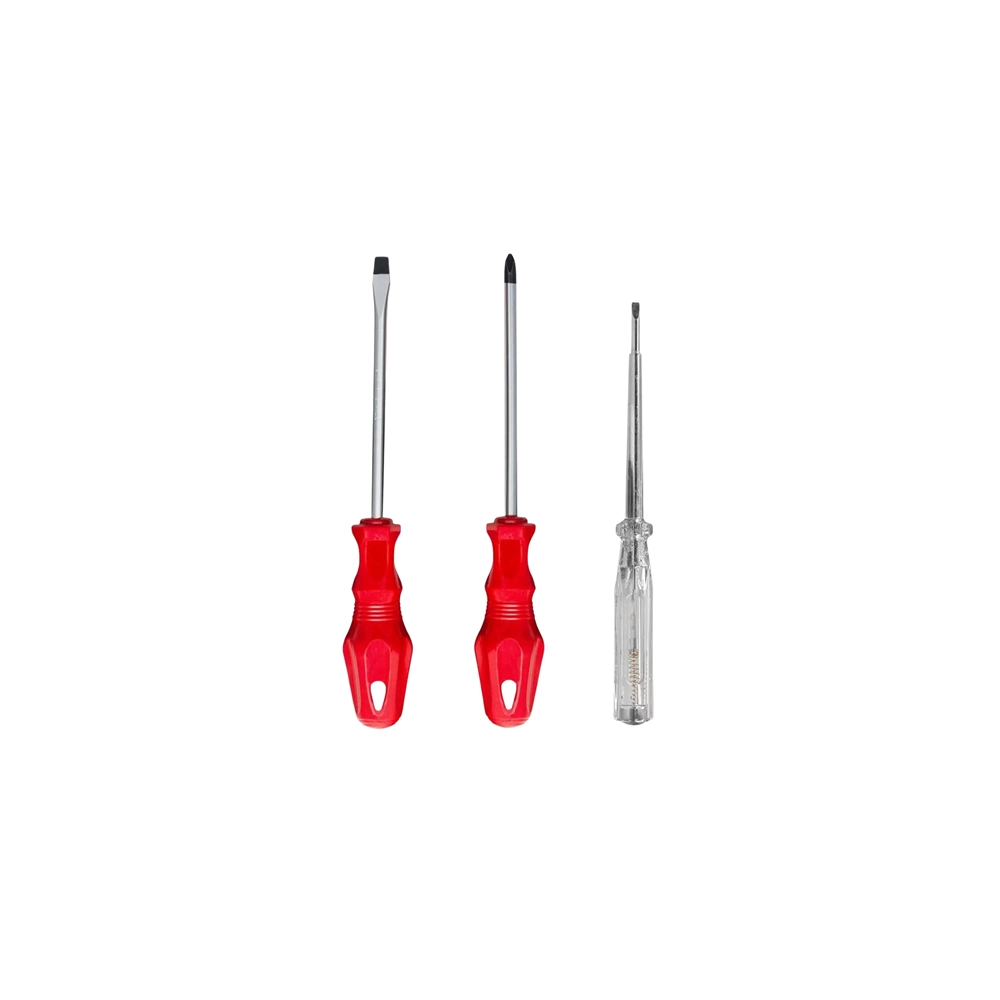TORNAVİDA 3 LÜ SET-DÜZ-YILDIZ-KONT.KALE--RODEX-KIRMIZI TR03T