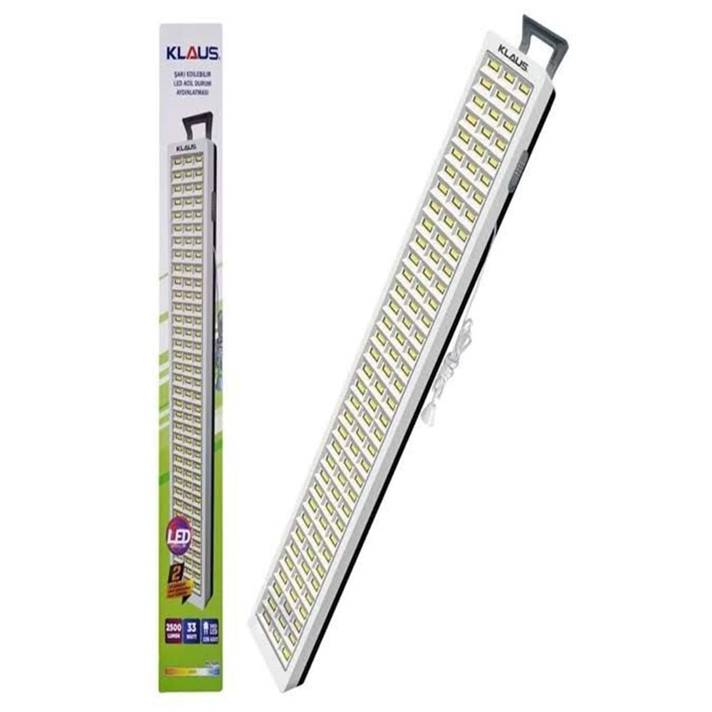 KLAUS ŞARJLI LED IŞILDAK 33W 360MA BEYAZ