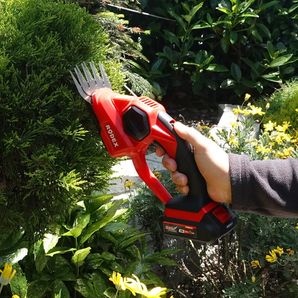 RODEX ÇİM MAKASI ÇİT BUDAMA AKÜLÜ 20V 199 MM 1200 RPM RPX2620