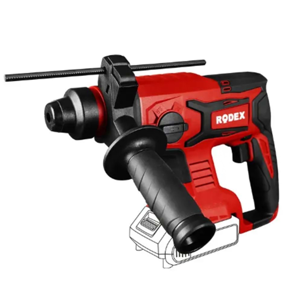 AKÜLÜ KIRICI DELİCİ MATKAP-SDS PLUS BMC-22MM 0-140 RPX2375