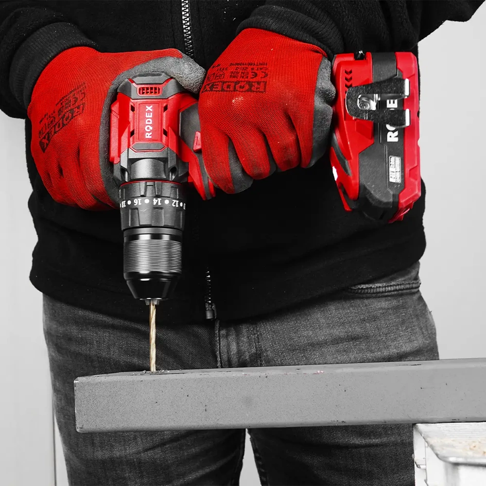 AKÜLÜ DARBELİ MATKAP-KIRICI-DELİCİ-13MM 0-350/0-13 RDX3404