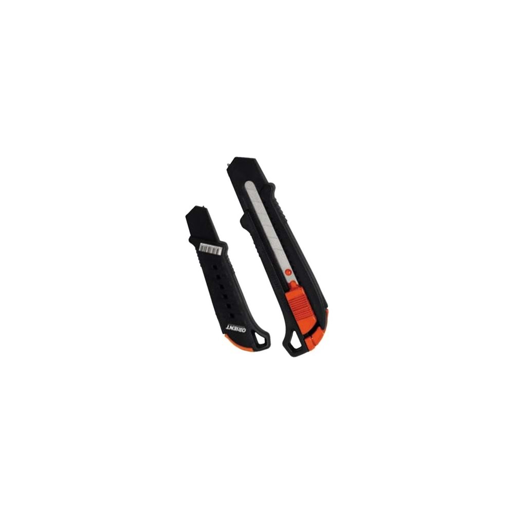 MAKET BIÇAĞI-PLASTİK-ORIENT-SİYAH