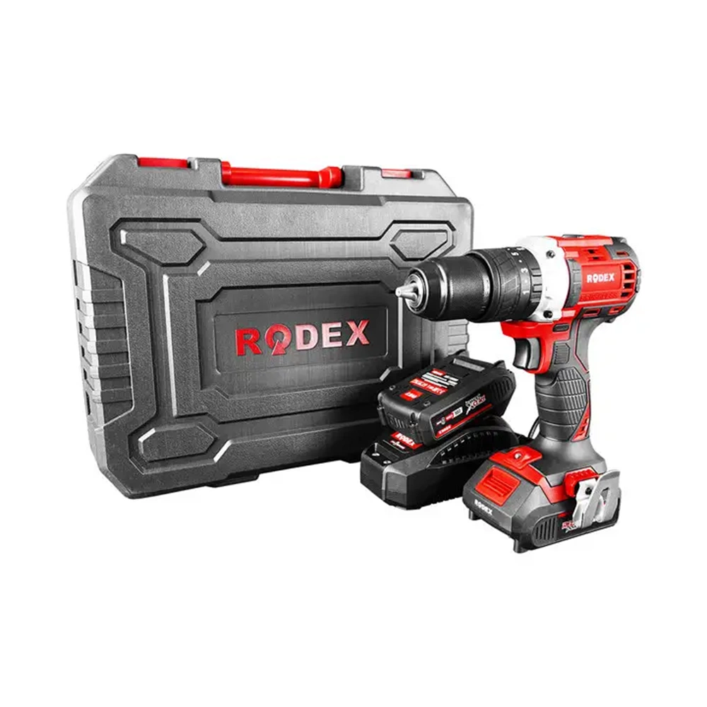 RODEX MATKAP AKÜLÜ DARBELİ KÖMÜRSÜZ 13 MM 500/1800 RPM 50NM 2 VİTES 20V 2X LI-ION BMC RPX2340F