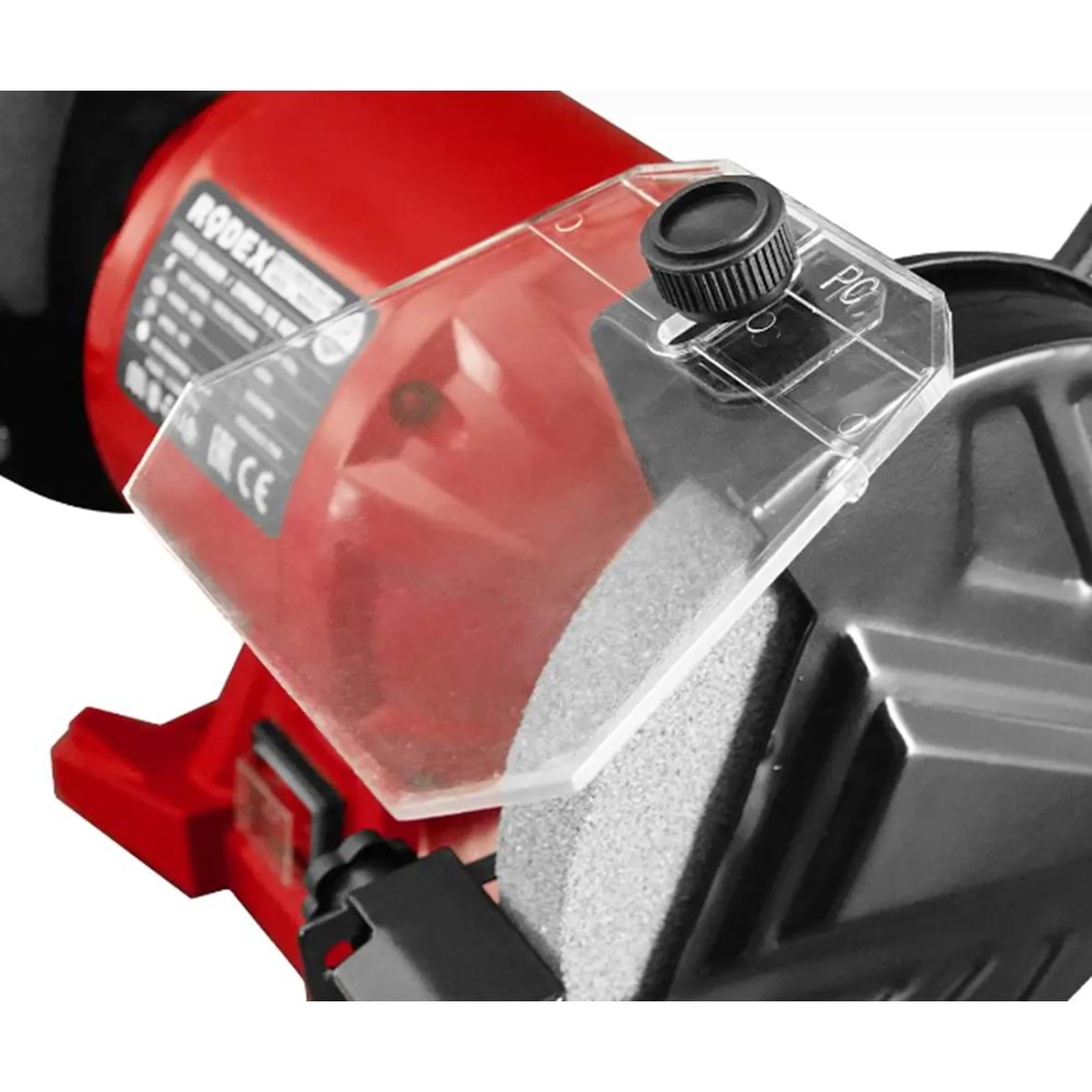RODEX ELEKTRİKLİ BAKIR SARGI ZIMPARA TAŞ MOTORU 150 MM 2950 RPM 250W RDX4151