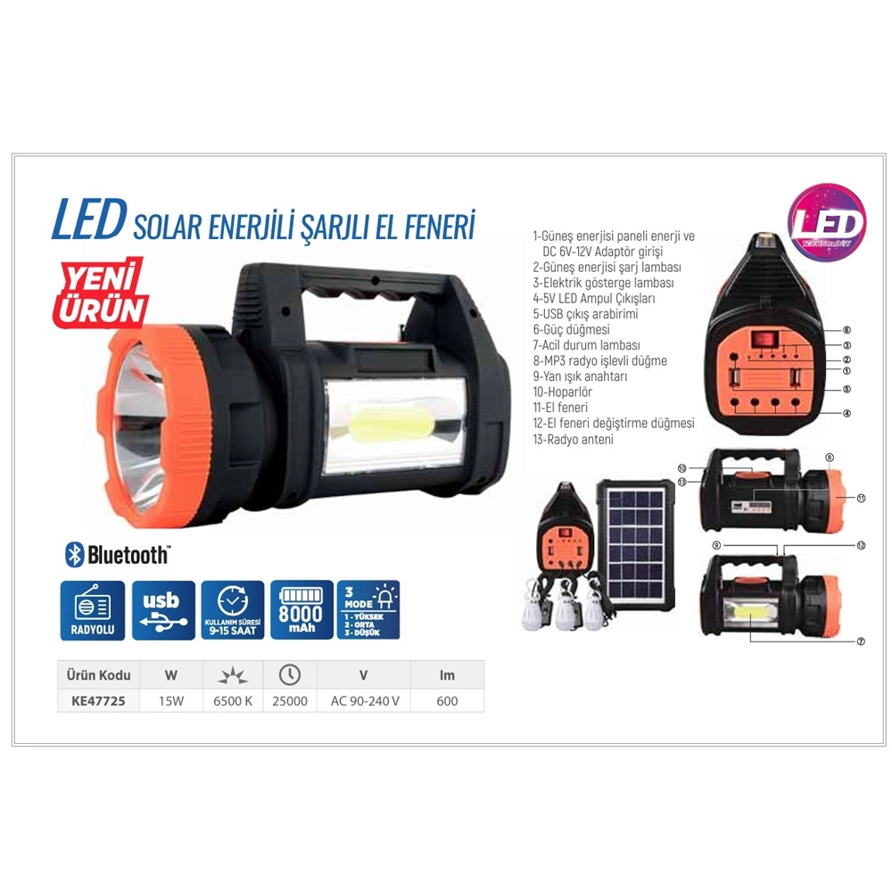 FENER KAMP RADYO-GÜNEŞ ENERJİ--KLAUS-TURUNCU-SİYAH