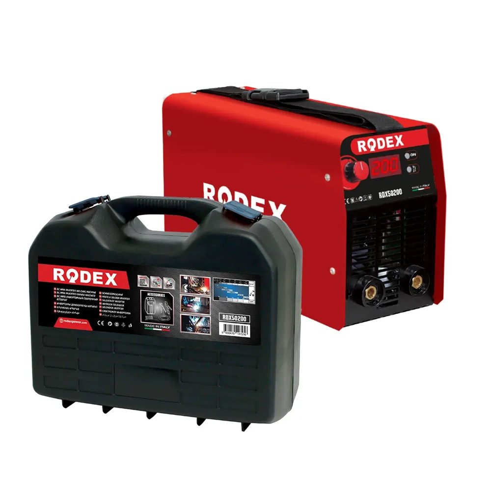 KAYNAK MAKİNESİ İNVERTER DC 220 V-IGBT MMA 200A 7KW RODEX RDX50200