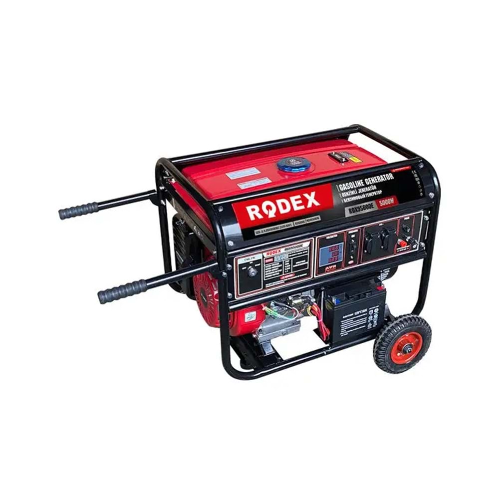 RODEX JENERATÖR MARŞLI 5 KW BENZİNLİ 5KW/5KVA RDX95000E