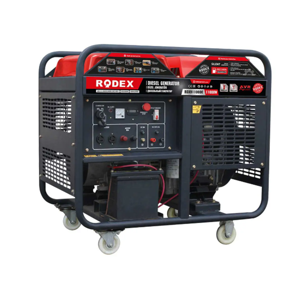 RODEX JENERATÖR DİZEL MARŞLI 11KW/11KVA RDX91100DE
