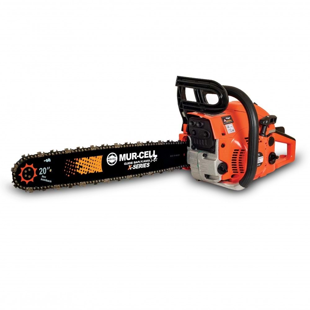 ODUN MOTORU MAKİNESİ-BENZİN-52 CC-MUR-CELL-TURUNCU