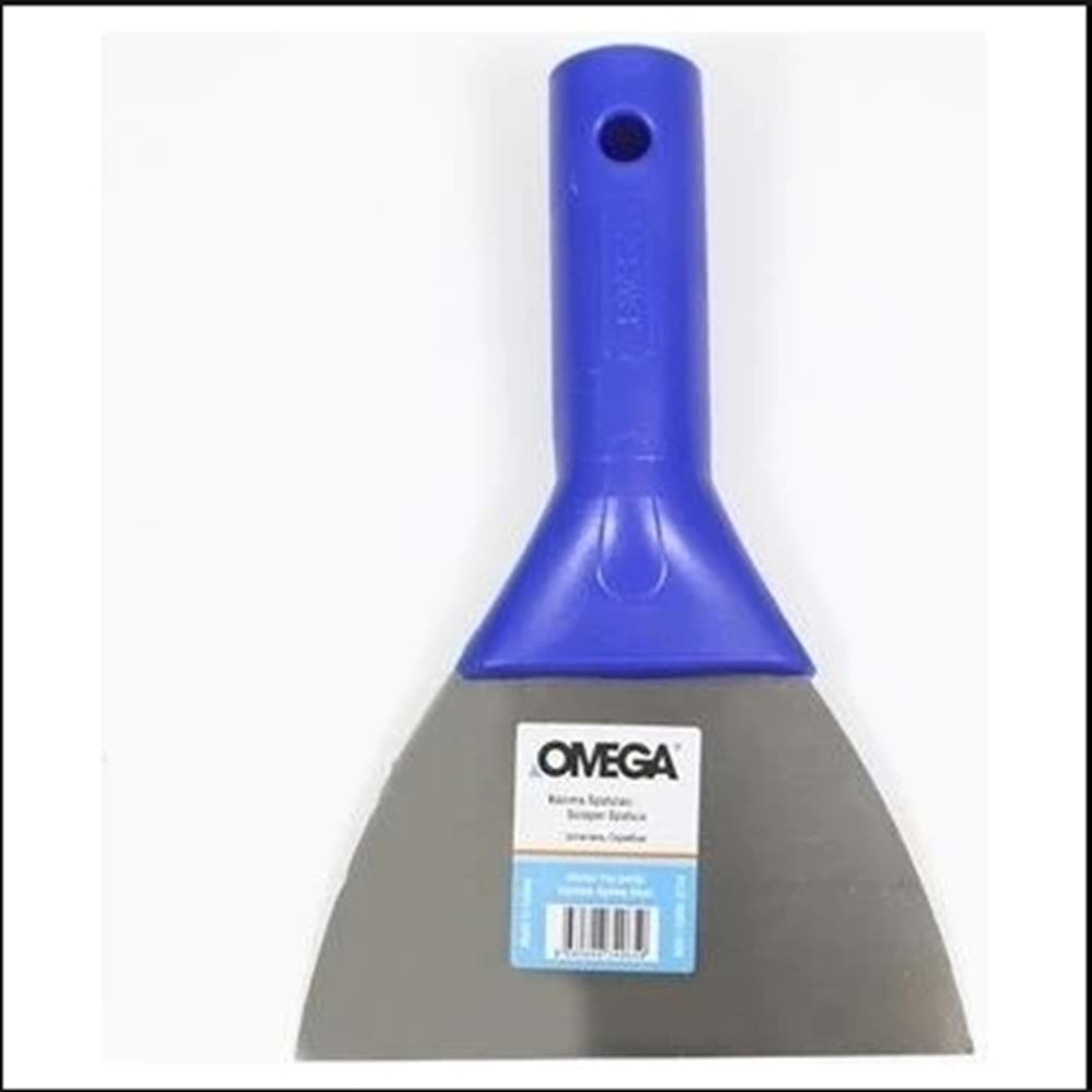 SPATULA PLASTİK SAP 9 NO:10 MAVİ OMEGA