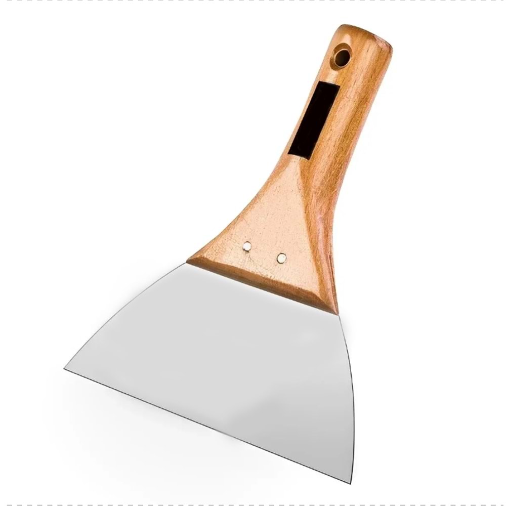 SPATULA AHŞAP SAP NO:18 KROM OMEGA